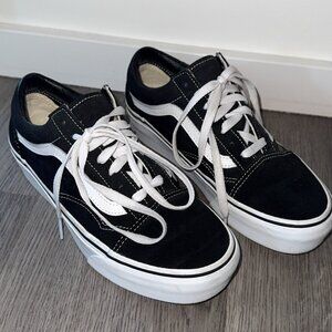 Vans Old Skool Platform Sneakers W7 M5.5